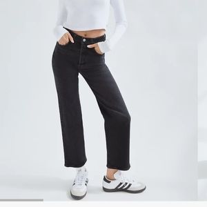 Levi's ribcage straight ankle jeans